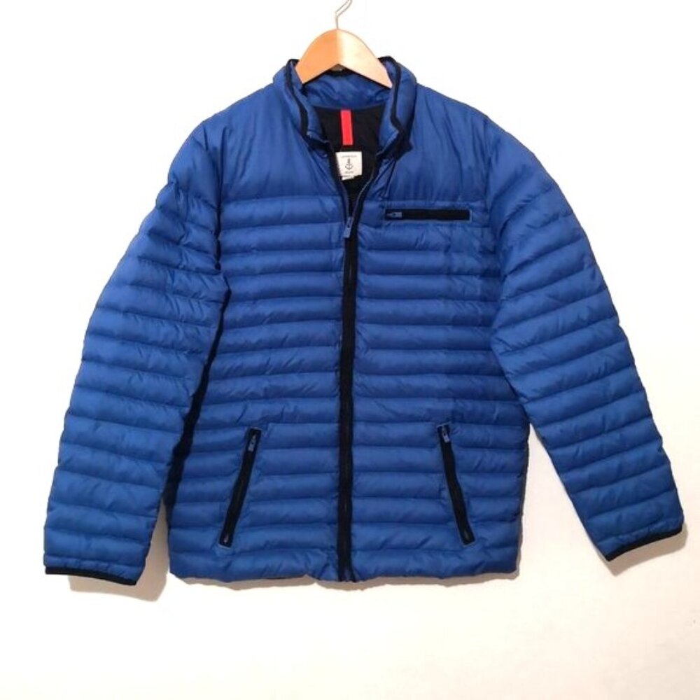 Lands' End Big Kids Down Jacket Blue Size‎ L (14-16)